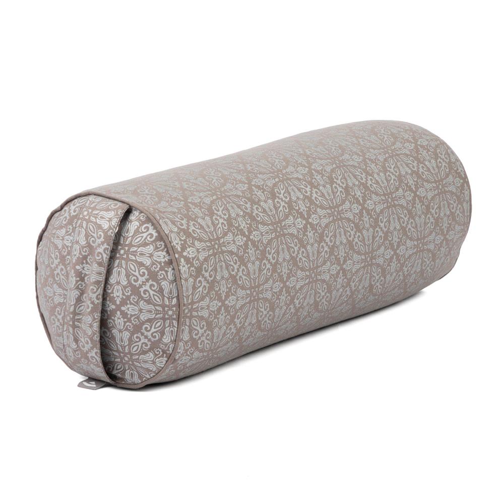 Bolster de yoga à motif, cosses d'épeautre
