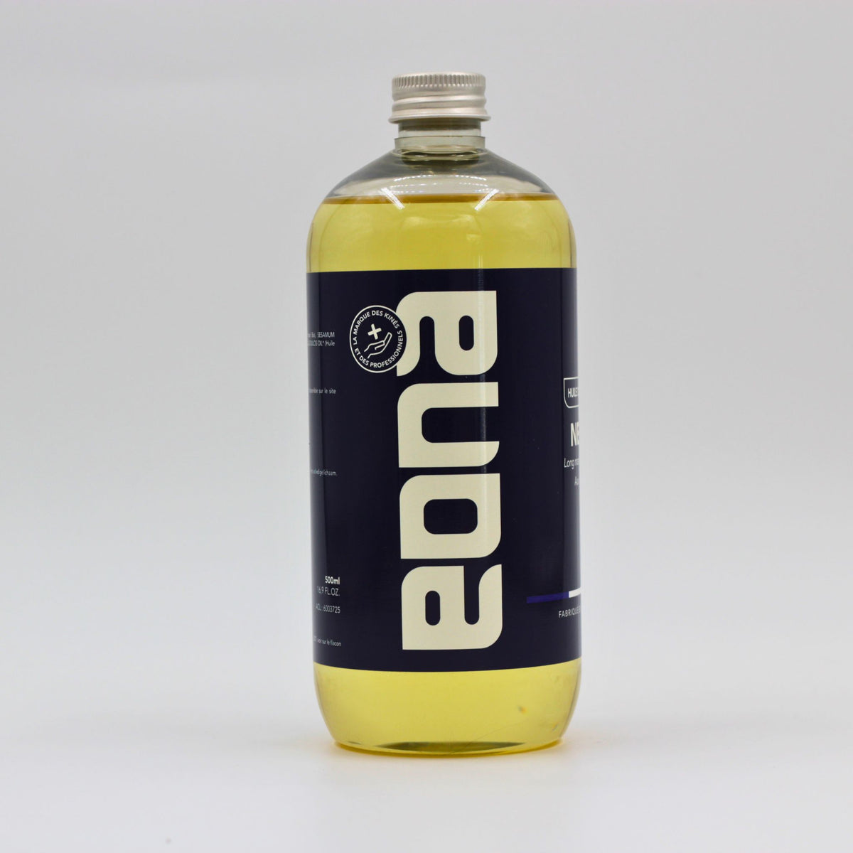 Huile de Massage Neutre Bio - Base végétale sésame 500ml | Eona