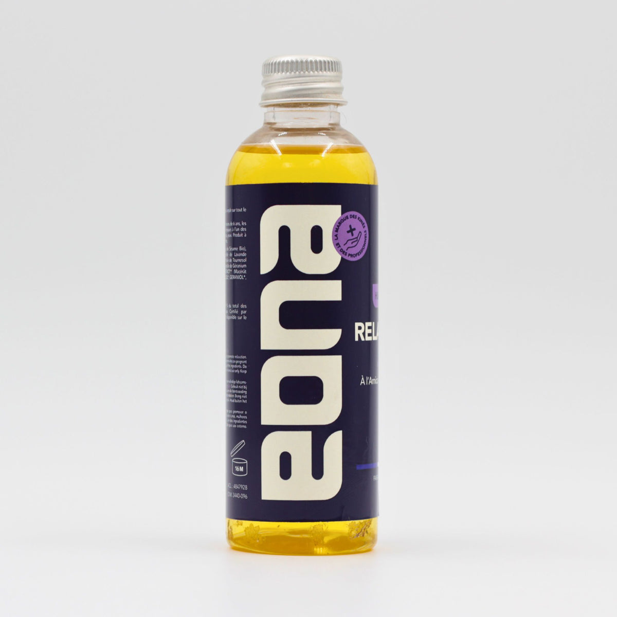 Huile de Massage Relaxante Bio - Lavande et géranium 100ml | Eona